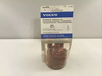 NOS Volvo Distributor Cap # 243797-8 B17A1920A&E21A/E23/ET200K/E 230A/E/F • $14.99