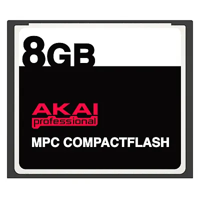 8GB Akai MPC CompactFlash CF Memory Card For MPC500 MPC2500 + More • $33.95