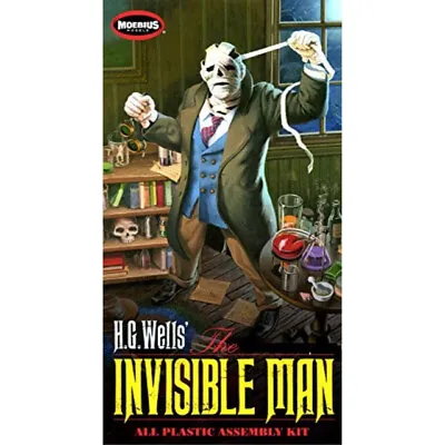 HG Wells Invisible Man Plastic Assembly Kit 1/8 Scale - Moebius Models MOE903 • $34.95