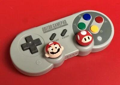 $3.07 • Buy 2 Game Controller Thumb Joycon Grip Cap PS5 XBOX Switch 8Bitdo Protective Mario