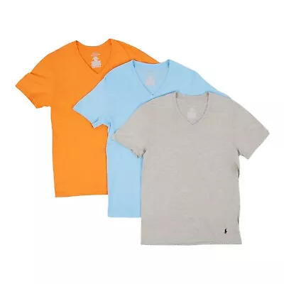 Polo Ralph Lauren Classic Fit V-Neck T Shirt 3 Pack Men's Size X-Large XL • $39.94