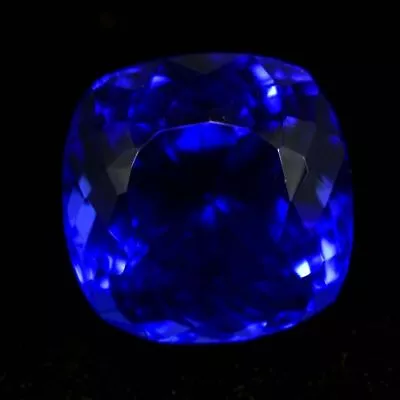 35.00 CT AAA Natural Transparent Blue Tanzanite Gemstone GIE Certified • £66.54