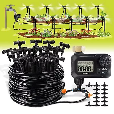 Automatic Drip Irrigation Kits With Garden Timer1/4  Blank Tubing And 4-outlets • $40