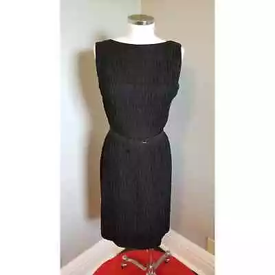 50s Vintage L'Aiglon Little Black Dress Smashing!! - S • $64.99