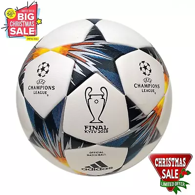 Adidas UEFA Champions League Finale Kiev 2018 Official Match Soccer Ball Size 5 • $33.33