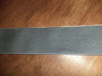 Vintage Velvet Trim Grey Gray Dolphin Switzerland  2 Inches Wide 8 Yards • $6.95