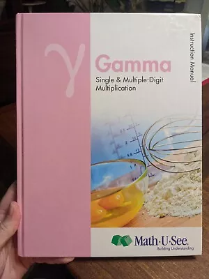 Gamma Instruction Manual : Single And Multiple-Digit Multiplication By... • $7.50