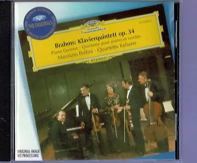 Dgg Pollini Quartetto Italiano - Brahms Piano Quintet • $6.15