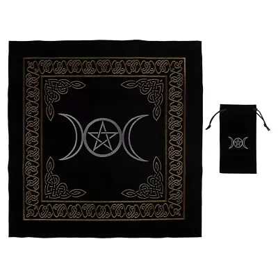 Divination Cards Tablecloth Tarot Table Cloth Tarot Divination Cover • £7.22