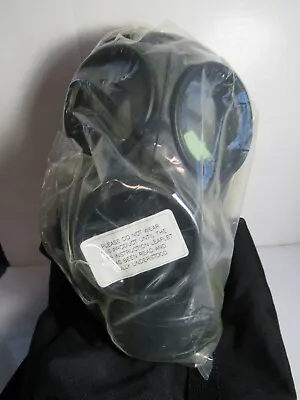 1993 AVON SF10 S10 ? Gas Mask Size 2 British Military W/ Pouch & Trainer NEW • $445