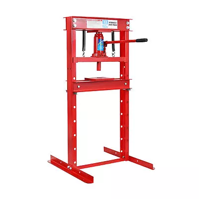 Hydraulic Shop Press Floor Shop Equipment 12 Ton Jack Stand H Frame 50kg • $149.59