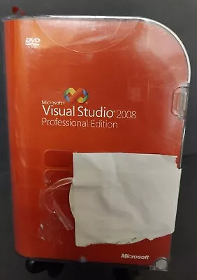 Brand New Microsoft Visual Studio 2008 Professional Edition • $450