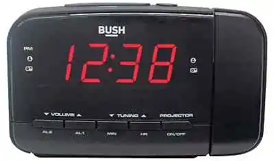 Bush Alarm Clock Radio With Time No Projection Alarm Clock • £12.99