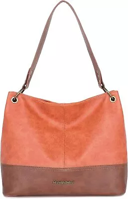 Montana West Large Hobo Bag Leather Purses And Handbags For Women Top Handle Sho • $34.98