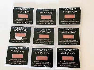 Mary Kay Chromafusion Eye Shadow Golden Peach- Discontinued-lot Of 9 • $57.99