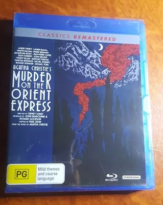 Murder On The Orient Express - Remastered (Blu-Ray) (New/Sealed) [Free Postage] • $16.95