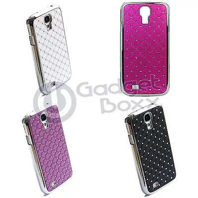 Case For Samsung Galaxy S4 Mini Rhinestone Diamante Gem Hard Back Cover • $21.56