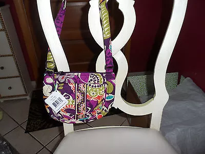 Vera Bradley Lizzy Crossbody Hipster In Plum Crazy • $22.50