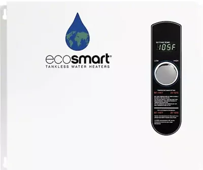 EcoSmart ECO 27 Tankless Electric Water Heater 27 KW 240  V  With Inline Flow • $300