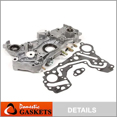 Fit 90-94 Mitsubishi Eclipse Eagle Talon Dodge Colt Plymouth 1.8 Oil Pump 4G37 • $99.28