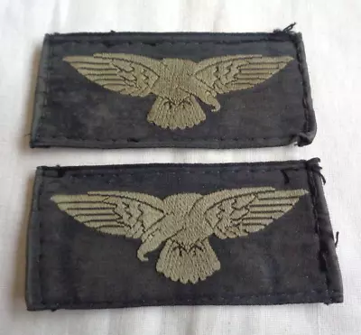 Ww2 - Raf Eagle Shoulder Patches X 2 (b) • £15