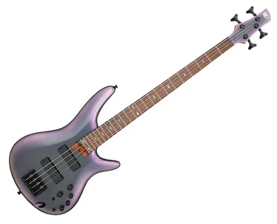 Used Ibanez SR500EBAB SR Standard 4-String Bass - Black Aurora Burst • $609.99