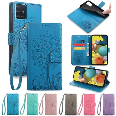 Wallet Flip Case Stand Cover For Samsung Galaxy A9 Star Pro A6S J4+ J6+ J6 2018 • $14.29