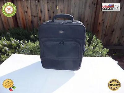 Case Logic Travel Black Rolling Wheeled Carry-On Luggage/Laptop Case 16 X13 X10  • $29.99