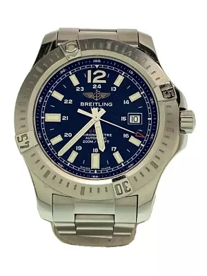 BREITLING  A17388 S. Steel Colt44mm Automatic Men's Watch Good Conditon • $1932.20