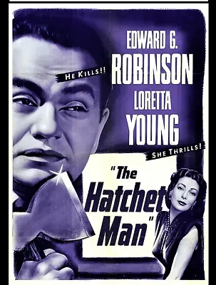 The Hatchet Man - Edward G. Robinson  Loretta Young - 1932 Rare Pre Code Drama • £3.85