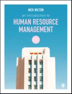 An Introduction To Human Resource Management By Wilton Nick • £40.36