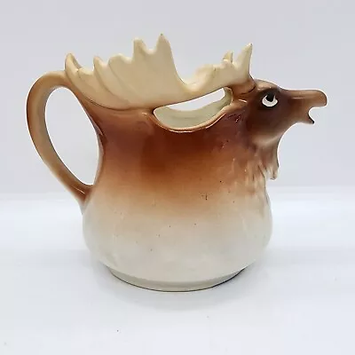 4 3/8  Moose Creamer Pitcher Made In Austria • $20