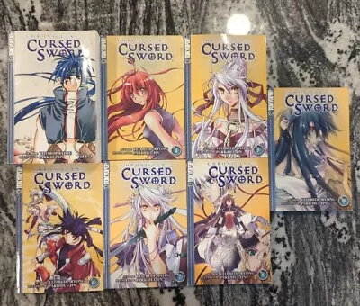 Chronicles Of The Cursed Sword Volume 1-9 Manga Lot English Tokyopop  • $19.99