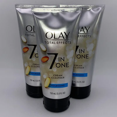 $29.33 • Buy Olay Total Effects Seven In One Facial Cleanser Nourishing Cream Free Shipping