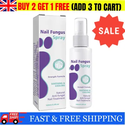 Medinail Fungus Spray Toenail Fungus Treatment Nail Fungus Treatment 120 Ml • £8.69