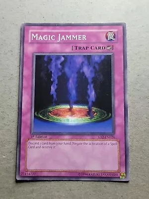 Magic Jammer - SD2-EN026 - 1st Edition - YuGiOh-LP  • $2