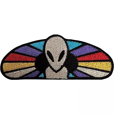 Alien Patch Flying Saucer Iron Sew On Jeans T Shirt NASA Space Embroidered Badge • £2.79