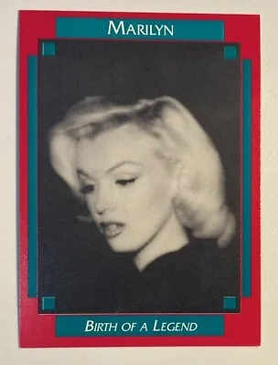 Marilyn Monroe Proto Promo Card 101p Lost Portfolio Rare Red Color Border 1993 • $250