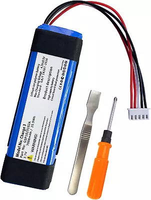 7000Mah For JBL Charge 3 Battery GSP1029102A Replacement Charge3 3.7V • $25.16