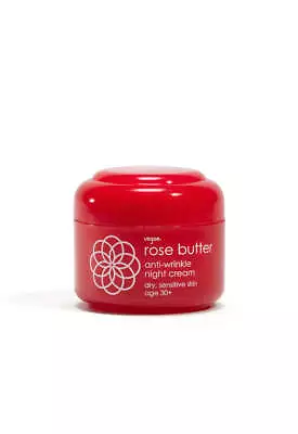 Ziaja Rose Butter Anti-Wrinkle Night Cream 50Ml OFFICIAL UK • £9.69