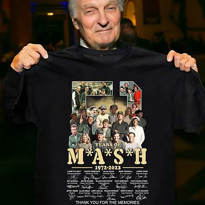 51 Years Anniversary Mash Thank You For The Memories Signatures Movie Film Shirt • $33.99