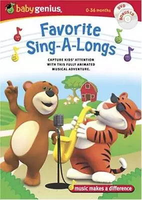 Baby Genius: Favorite Sing-A-Longs [+CD] - DVD - VERY GOOD • $4.74