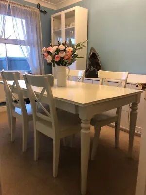 Ikea Ingatorp Table And Chairs • £150