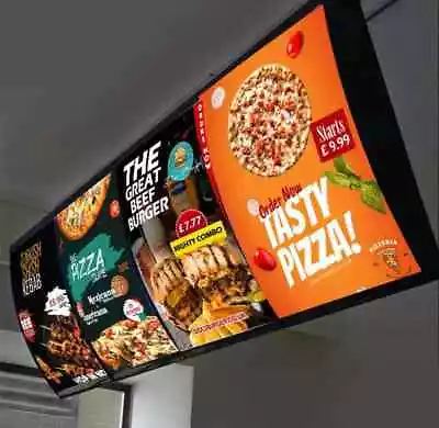 A0 A1 A2 A3 A4 Backlit Film Poster Printing For Light Boxes Menu Box LED Signs • £0.99