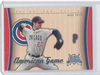 2004 Fleer National Pastime 4 AG American Game Mark Prior Chicago Cubs • $1.99