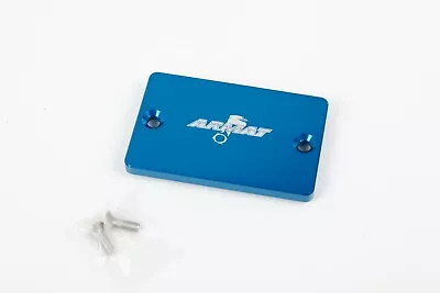 YFZ 450 Raptor 660 350 Master Cylinder Cover Billet Aluminum Blue Alba Racing • $15.99