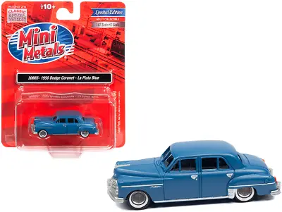 Dodge Coronet 1950 La Plata Blue Classic Metal Works 1/87 (HO) Scale Model Car • $32