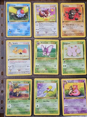 $9.99 • Buy 1st Edition 9 Pokemon Cards WOTC Lot