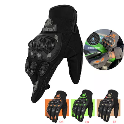 Racing Gloves Full-finger Touch Screen Breathable Multi-purpose Motocycle Gloves • $11.56