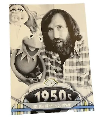 2011 Topps American Pie JIM HENSON COMPANY Muppets Come Alive KERMIT MS PIGGY • $1.09